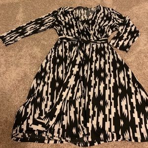 Faux Wrap dress